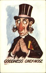 Goodness Only-Nose Postcard