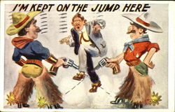 I'm Keeping On The Jump Here Postcard