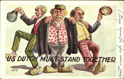 Us Dutch Must Stand Together Postcard
