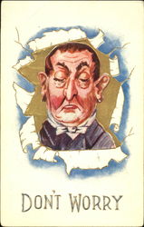 Don't Worry Postcard