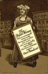 The Perfect Woman Postcard