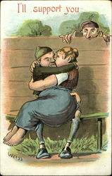 I'll Support You Postcard