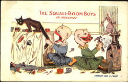 The Squall-Rom Boys in mischief Postcard