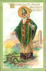 Hail Glorious St. Patrick Dear Saint Of Our Isle Postcard