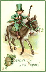 St. Patrick's Day In The Morning Postcard