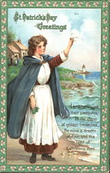 St. Patrick's Day Greetings Postcard