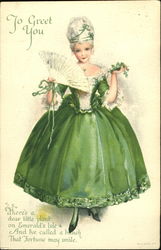 To Greet You Postcard