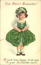 Let Erin Remember St. Patrick's Day Postcard Postcard