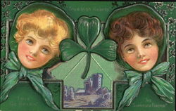 Erin Go Bragh The Shamrock Forever St. Patrick's Day Postcard Postcard