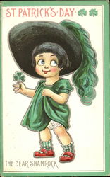 St. Patrick's Day The Dear Shamrock Postcard