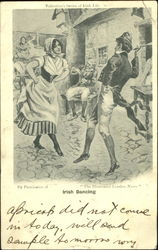 Irish Dancing Postcard