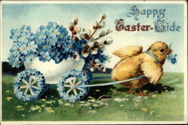 Happy Easter-Tide With Chicks