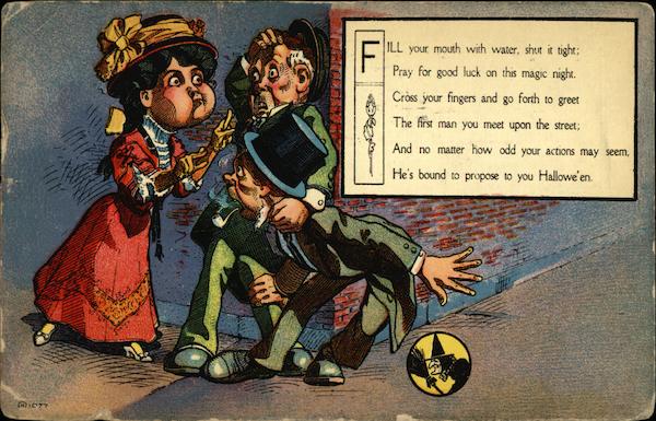 Fill your mouth with water Halloween