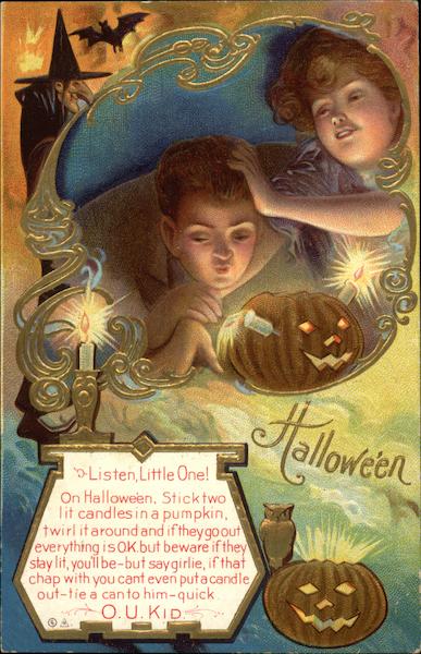Halloween Pumpkins and Children