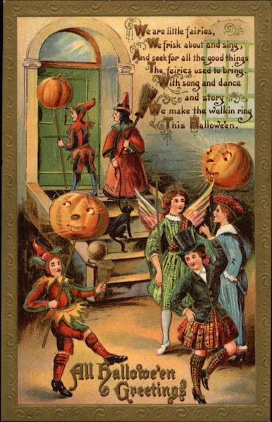 All Halloween Greetings and Poem