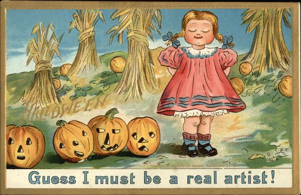 Guess I Must Be A Real Artist! Halloween