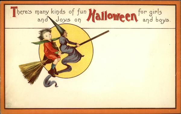 There's Many Kinds of Fun and Joys on Halloween for Girls and Boys