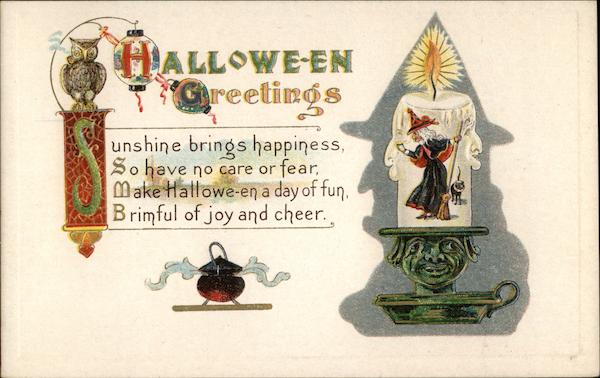 Hallowe-en Greetings Halloween