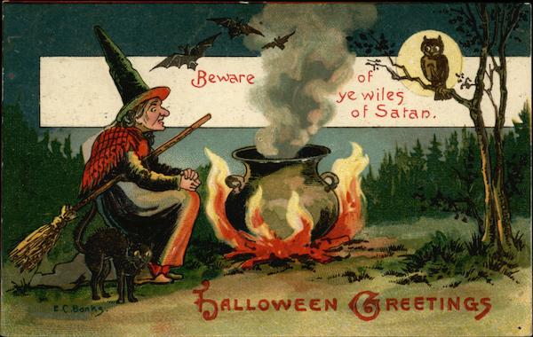 Halloween Greetings E. C. Banks