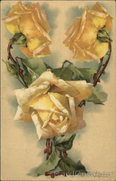 Floral Letter Y C. Klein Alphabet Letters