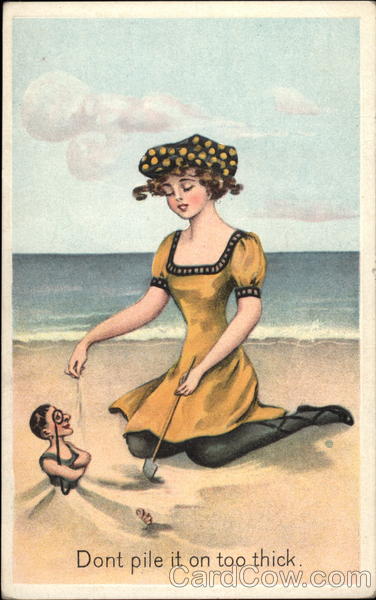 Don't Pile It On Too Thick Comic, Funny