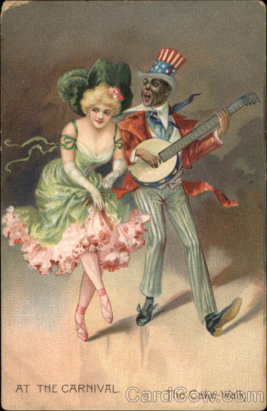 The cake-walk at the carnival