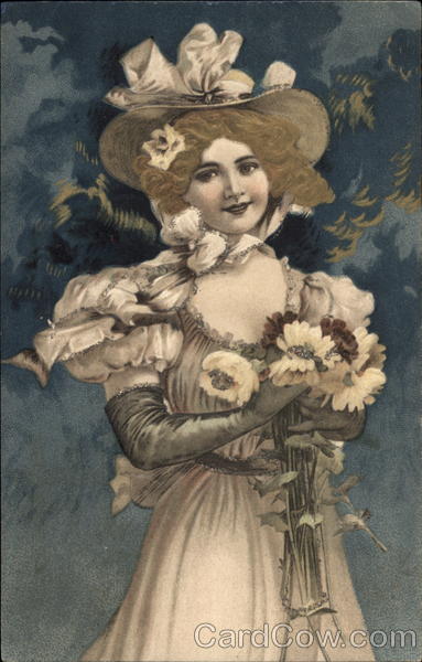 Girl with Flowers Girls