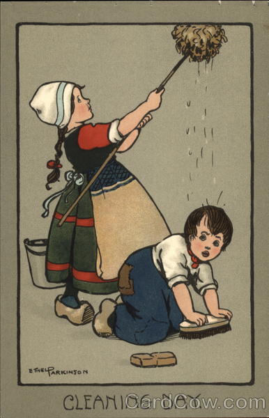 Cleaning Day Ethel Parkinson Children