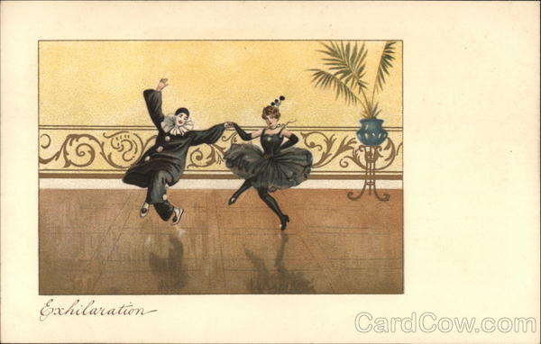 Exhilaration - Clown and Lady Dancing