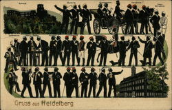 Gruss aus Heidelberg Postcard