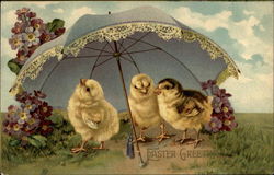 Easter Greetings Postcard