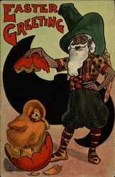 Easter Greeting Postcard