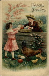 Easter Greeting Postcard