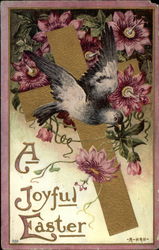 A Joyful Easter Crosses Postcard Postcard