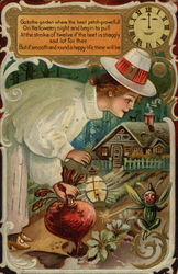 Halloween Beets Postcard