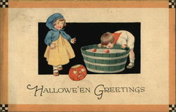 Halloween Greetings Postcard Postcard