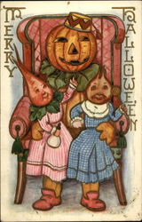Merry Halloween Postcard