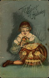 The Spirit of Halloween Postcard