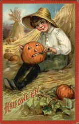 Halloween Postcard Postcard