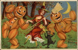The witches dance Postcard