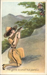 The Game Is Small But Plentiful Postcard