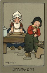 Baking Day Postcard