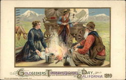 Goldseekers Thanksgiving Day California 1849 Goldseekers Thanksgiving Day California 1849