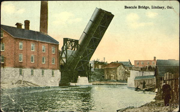 Bascule Bridge Lindsay ON Canada Ontario