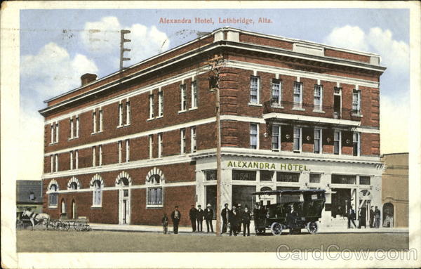 Alexandra Hotel Lethbridge AB Canada Alberta