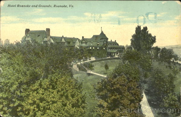 Hotel Roanoke And Grounds Virginia
