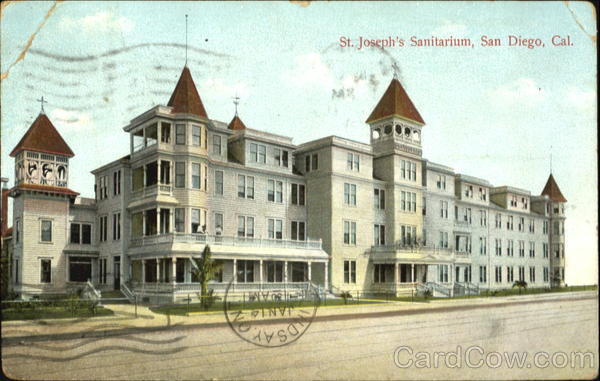 St. Joseph's Sanitarium San Diego California