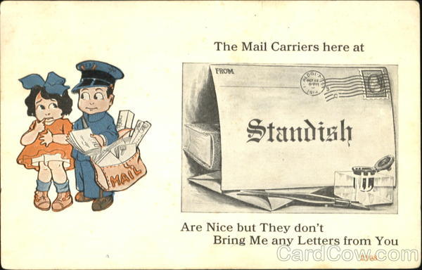 The Mail Carriers Here At Standish Comic, Funny