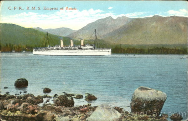 C. P. R. R. M. S. Empress Of Russia Boats, Ships