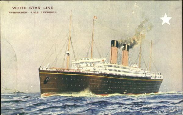 White Star Line Boats, Ships